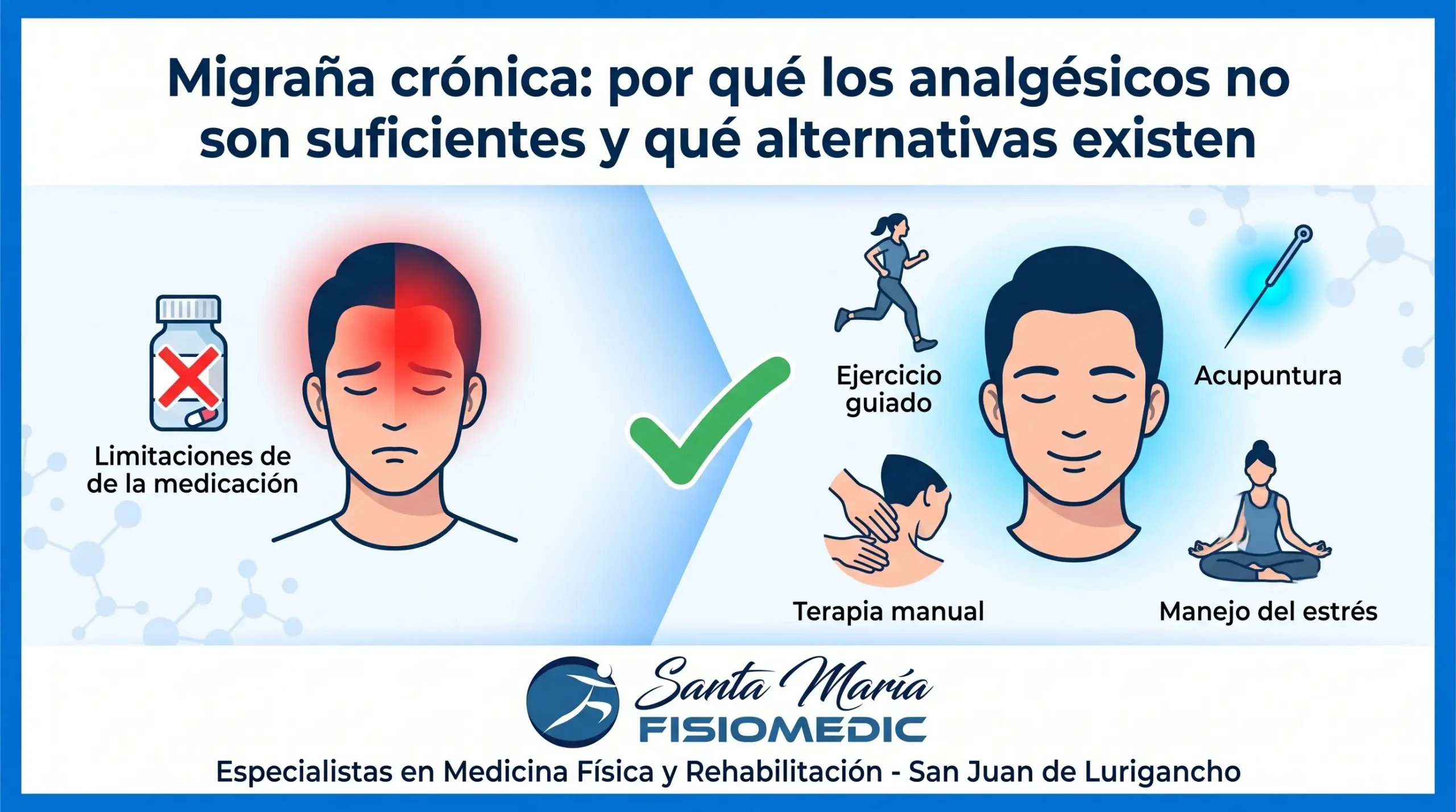 Migraña crónica: por qué los analgésicos no son suficientes y qué alternativas existen