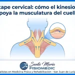 Neurotape cervical: cómo el kinesiotaping apoya la musculatura del cuello