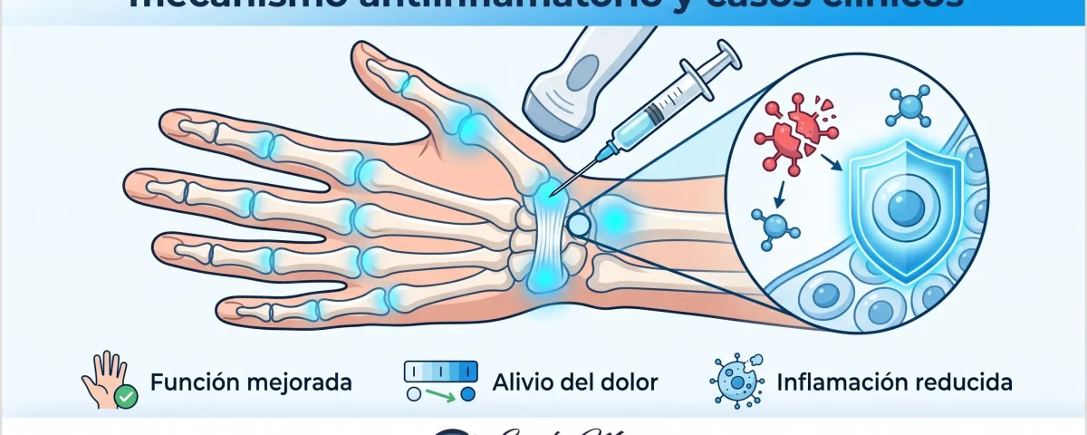 Ozonoterapia local en manos: mecanismo antiinflamatorio y casos clínicos