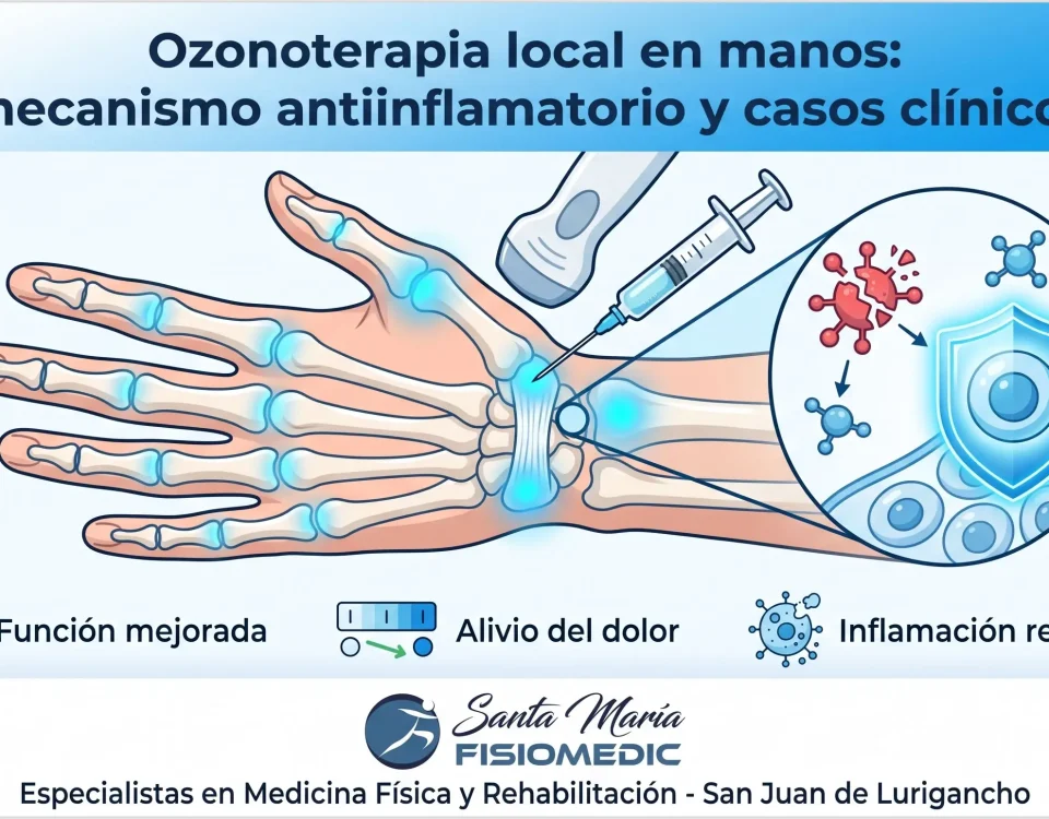 Ozonoterapia local en manos: mecanismo antiinflamatorio y casos clínicos