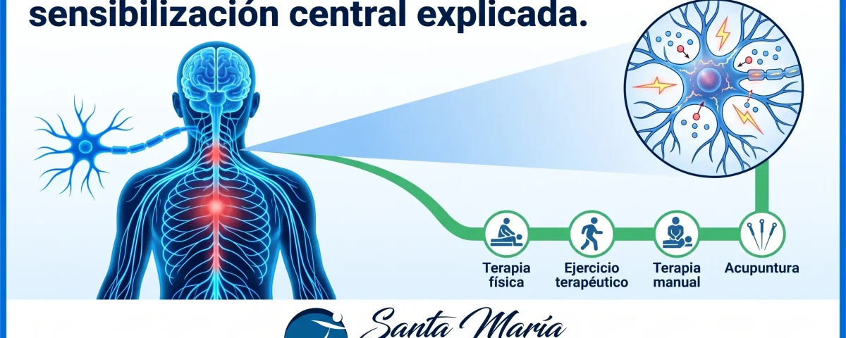 El rol del sistema nervioso en el dolor crónico: sensibilización central explicada