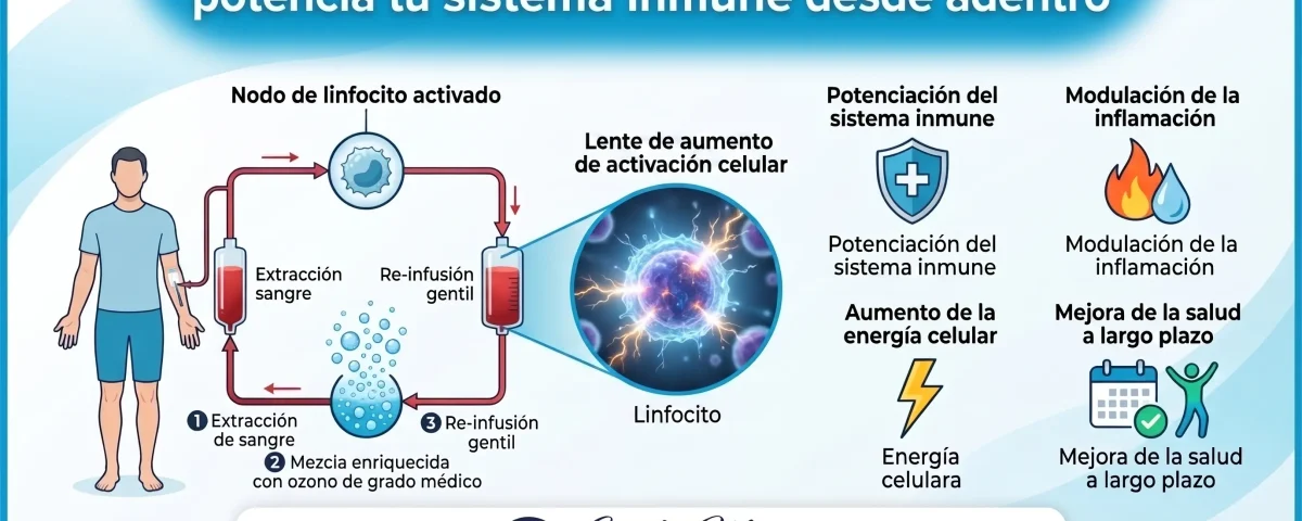 Autohemoterapia mayor: cómo el ozono potencia tu sistema inmune desde adentro