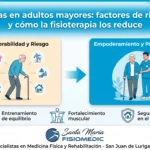 Caídas en adultos mayores: factores de riesgo y cómo la fisioterapia los reduce