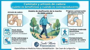 Caminata y artrosis de cadera: cuánto es beneficioso y cuándo es contraproducente