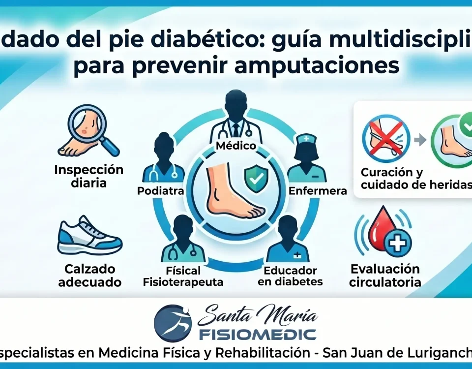 Cuidado del pie diabético: guía multidisciplinar para prevenir amputaciones