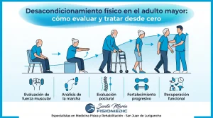 Desacondicionamiento físico en el adulto mayor: cómo evaluar y tratar desde cero