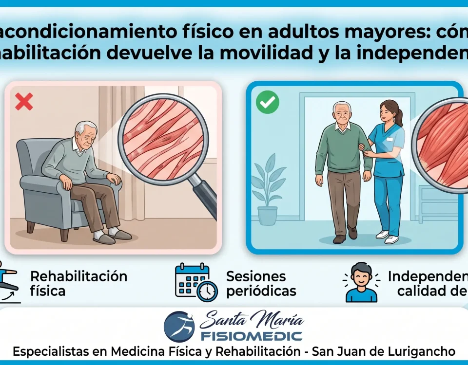 Desacondicionamiento físico en adultos mayores: cómo la rehabilitación devuelve la movilidad y la independencia