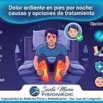 Dolor ardiente en pies por noche: causas y opciones de tratamiento