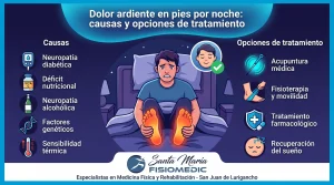 Dolor ardiente en pies por noche: causas y opciones de tratamiento