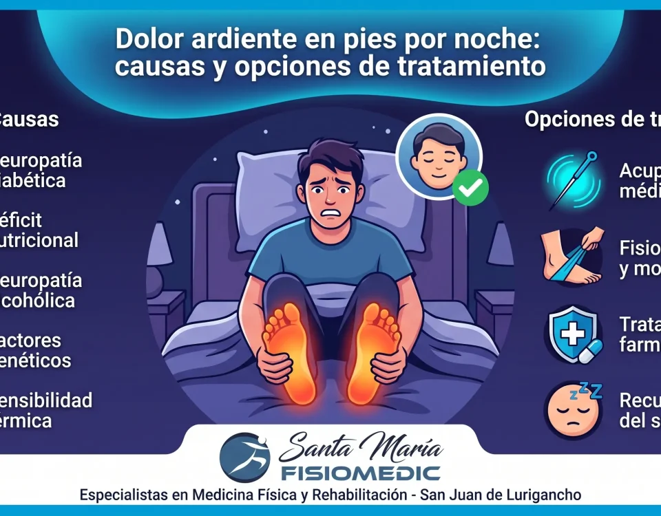 Dolor ardiente en pies por noche: causas y opciones de tratamiento