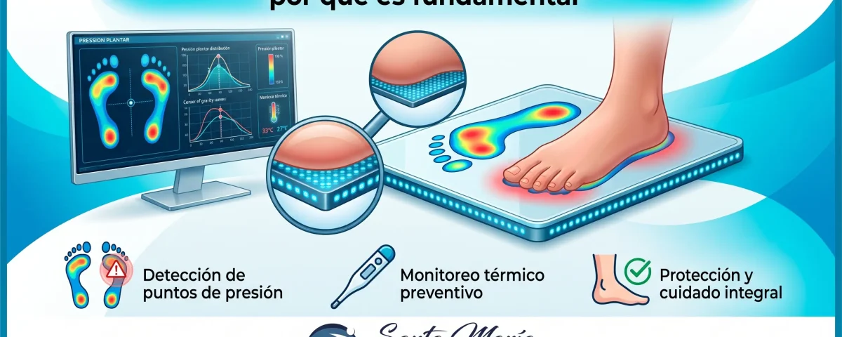 Evaluación computarizada del pie en diabéticos: por qué es fundamental