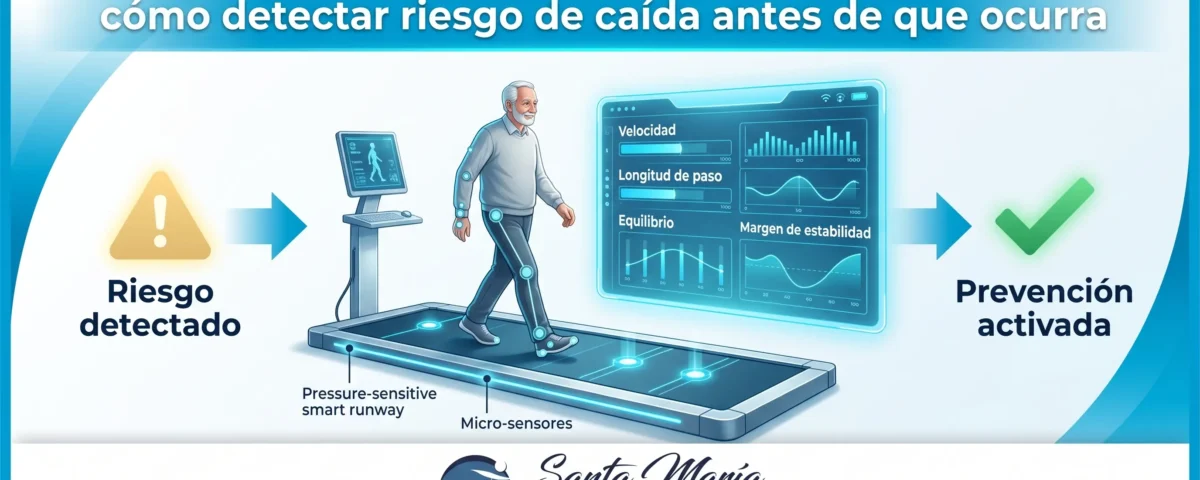 Evaluación dinámica de la marcha: cómo detectar riesgo de caída antes de que ocurra