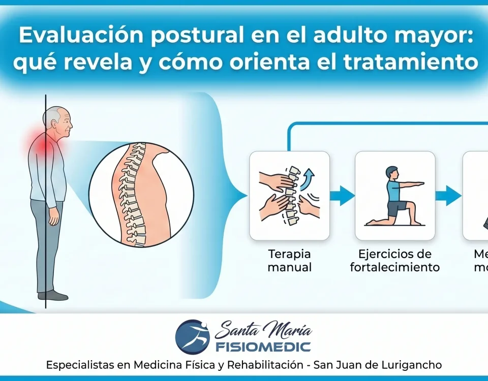 Evaluación postural en el adulto mayor: qué revela y cómo orienta el tratamiento