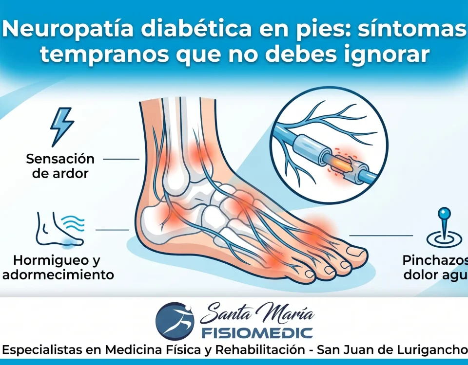 Neuropatía diabética en pies: síntomas tempranos que no debes ignorar