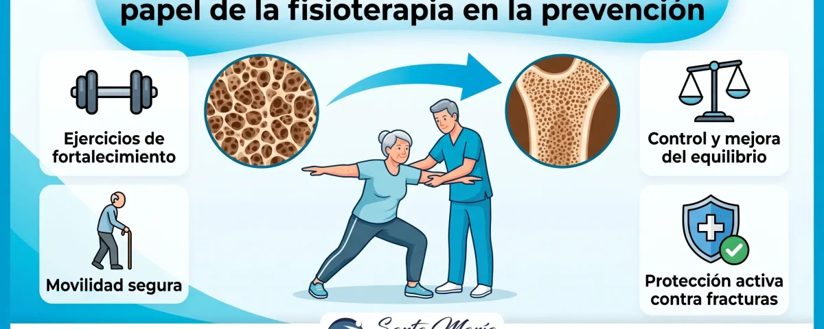 Osteoporosis y riesgo de fractura: papel de la fisioterapia en la prevención