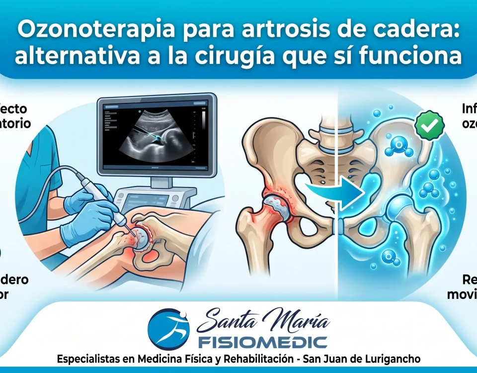 Ozonoterapia para artrosis de cadera: alternativa a la cirugía que sí funciona