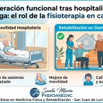 Recuperación funcional tras hospitalización larga: el rol de la fisioterapia en casa