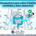 Acupuntura para colon irritable: motilidad y dolor abdominal