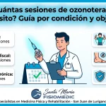¿Cuántas sesiones de ozonoterapia necesito? Guía por condición y objetivo