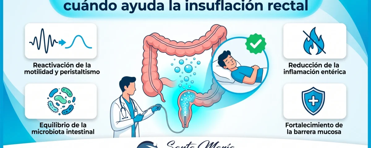 Estreñimiento crónico resistente: cuándo ayuda la insuflación rectal