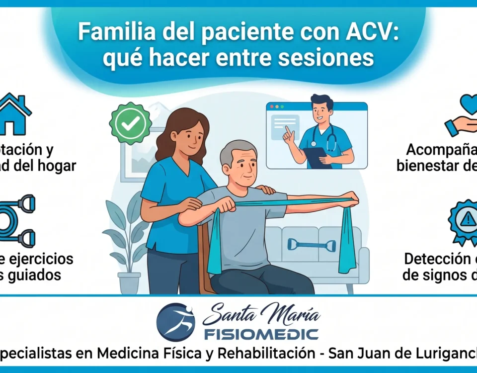 Familia del paciente con ACV: qué hacer entre sesiones