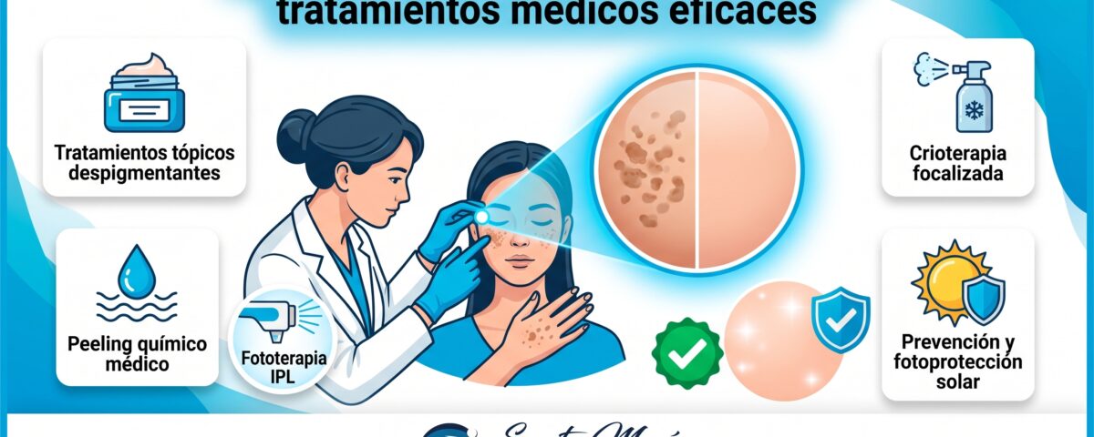 Manchas solares (léntigos solares): tratamientos médicos eficaces