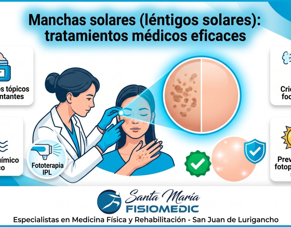 Manchas solares (léntigos solares): tratamientos médicos eficaces