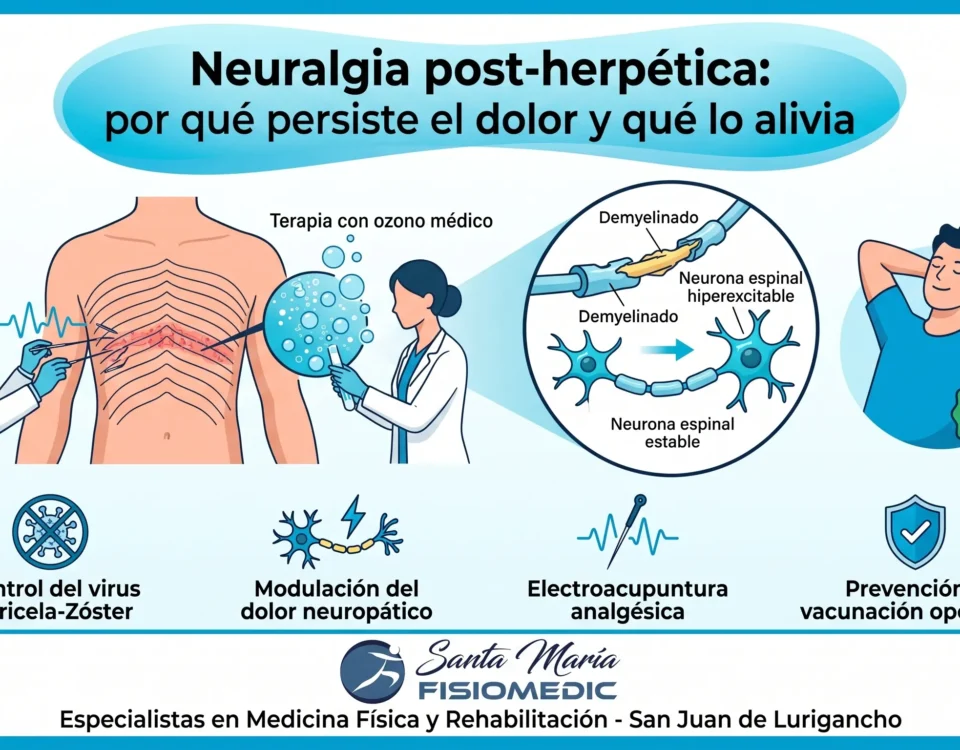 Neuralgia post-herpética: por qué persiste el dolor y qué lo alivia