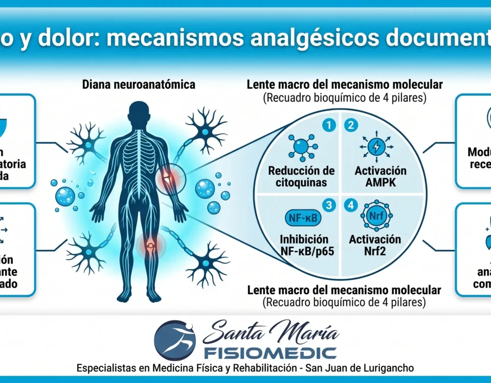 Ozono y dolor: mecanismos analgésicos documentados