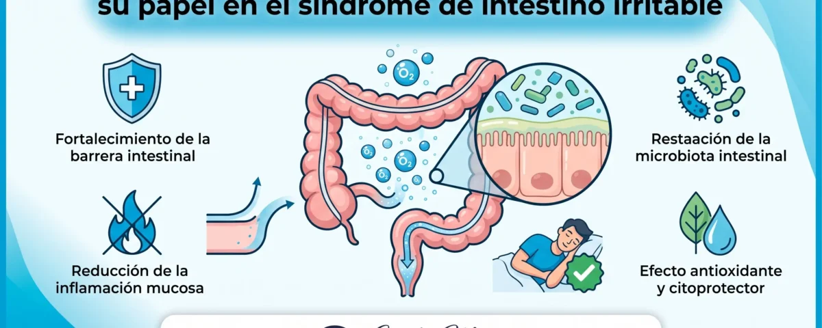 Ozono rectal y microbiota intestinal: su papel en el síndrome de intestino irritable