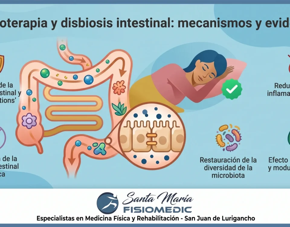 Ozonoterapia y disbiosis intestinal: mecanismos y evidencia