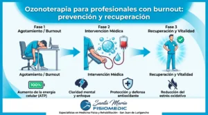 Ozonoterapia para profesionales con burnout: prevención y recuperación