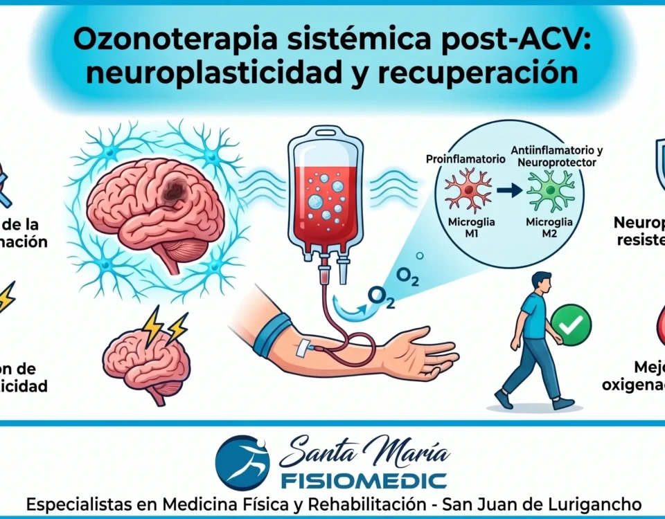 Ozonoterapia sistémica post-ACV: neuroplasticidad y recuperación