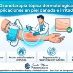 Ozonoterapia tópica dermatológica: aplicaciones en piel dañada e irritada