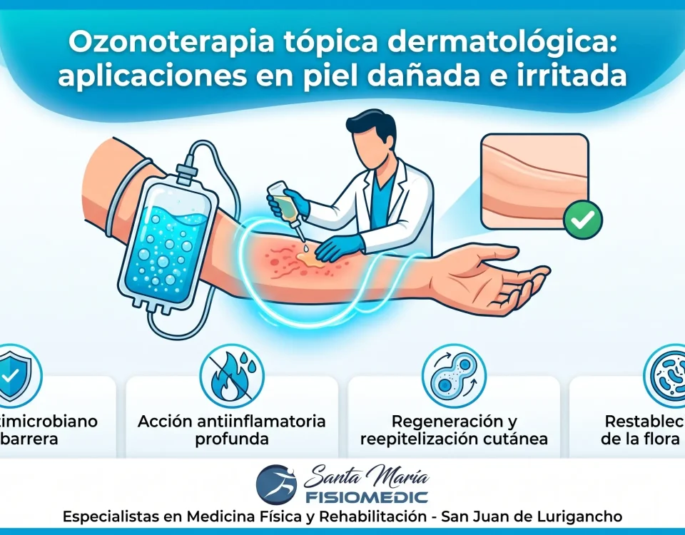 Ozonoterapia tópica dermatológica: aplicaciones en piel dañada e irritada