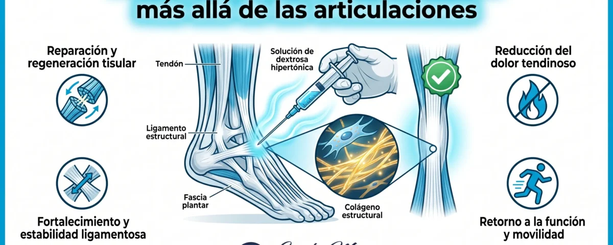 Proloterapia para tejidos blandos: más allá de las articulaciones