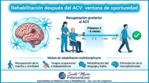 Rehabilitación después del ACV: ventana de oportunidad