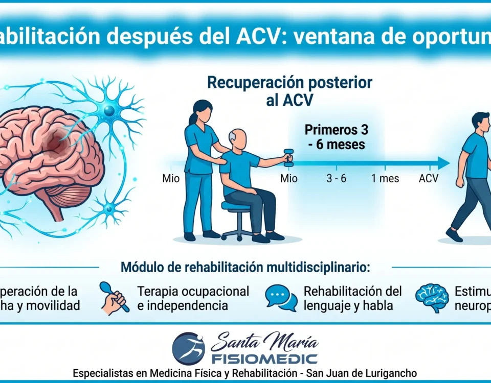 Rehabilitación después del ACV: ventana de oportunidad