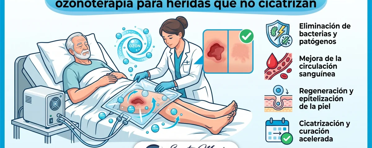 Úlceras por presión en adultos mayores: ozonoterapia para heridas que no cicatrizan