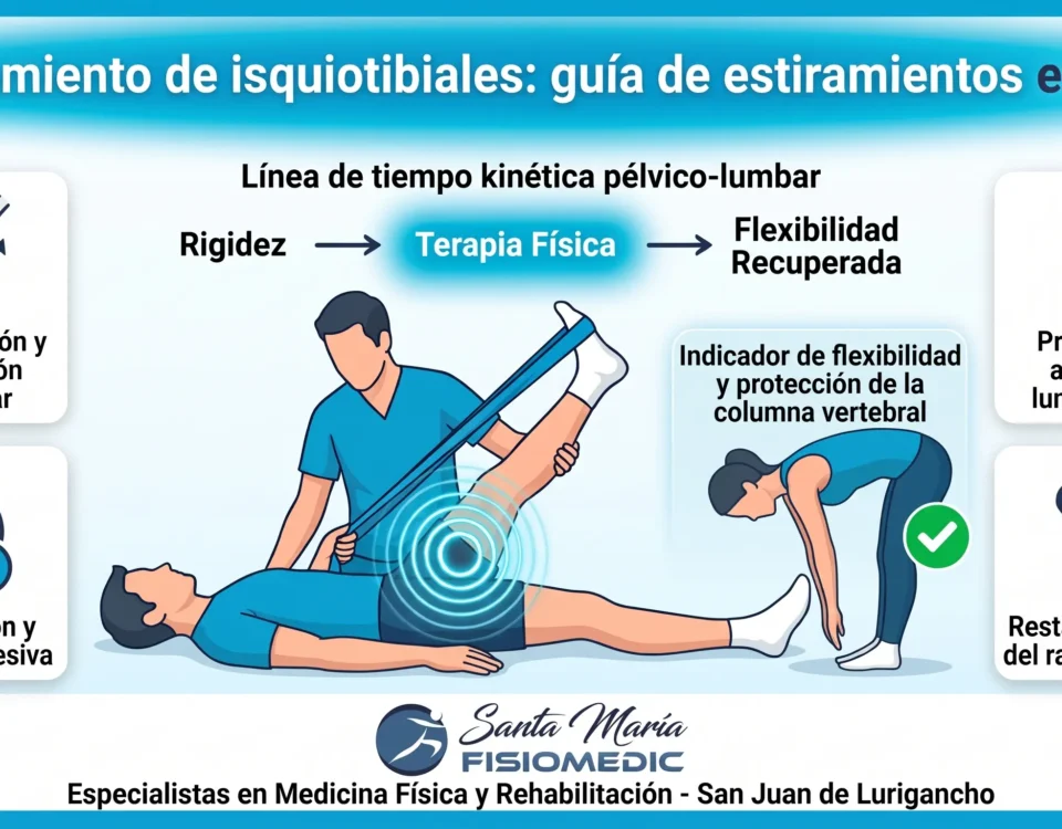 Acortamiento de isquiotibiales: guía de estiramientos en Lima