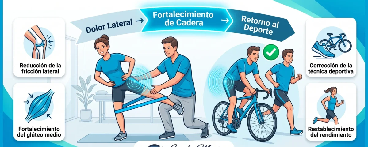 Banda iliotibial: tratamiento para corredores y ciclistas