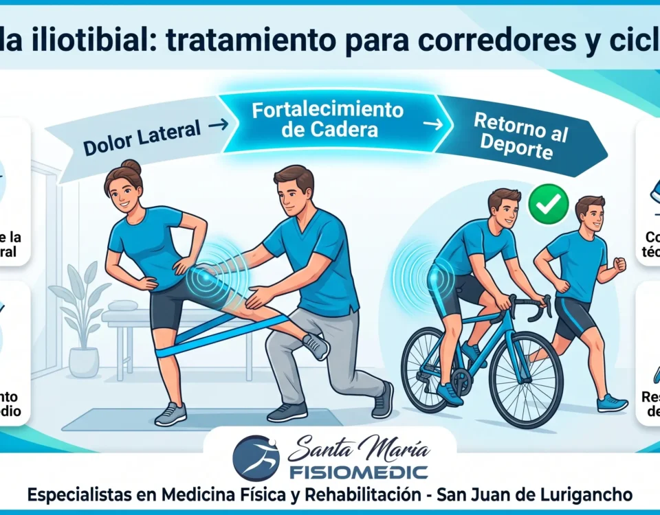 Banda iliotibial: tratamiento para corredores y ciclistas