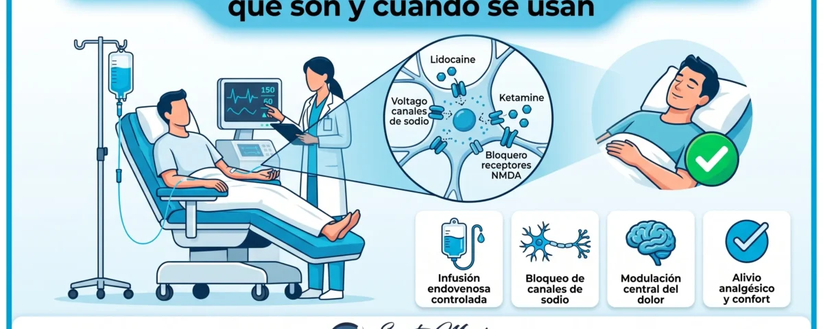 Bloqueos endovenosos para dolor neuropático: qué son y cuándo se usan