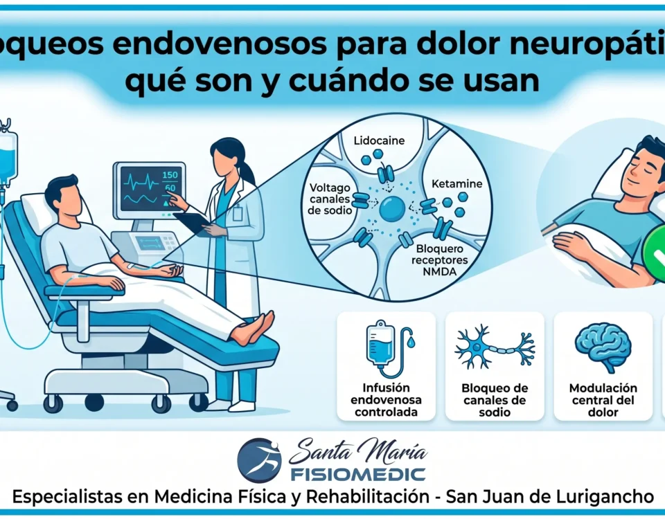 Bloqueos endovenosos para dolor neuropático: qué son y cuándo se usan