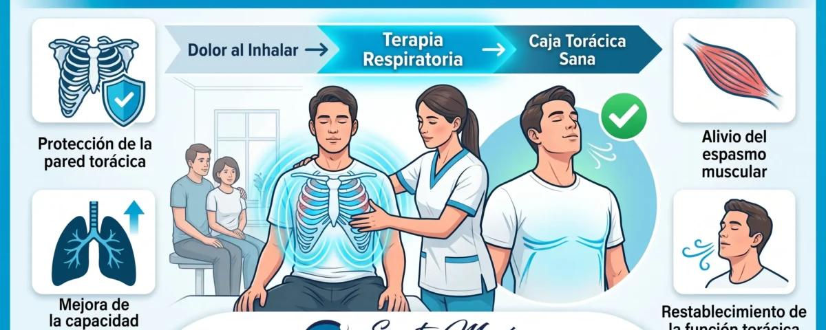 Dolor al respirar: tratamiento del esguince intercostal