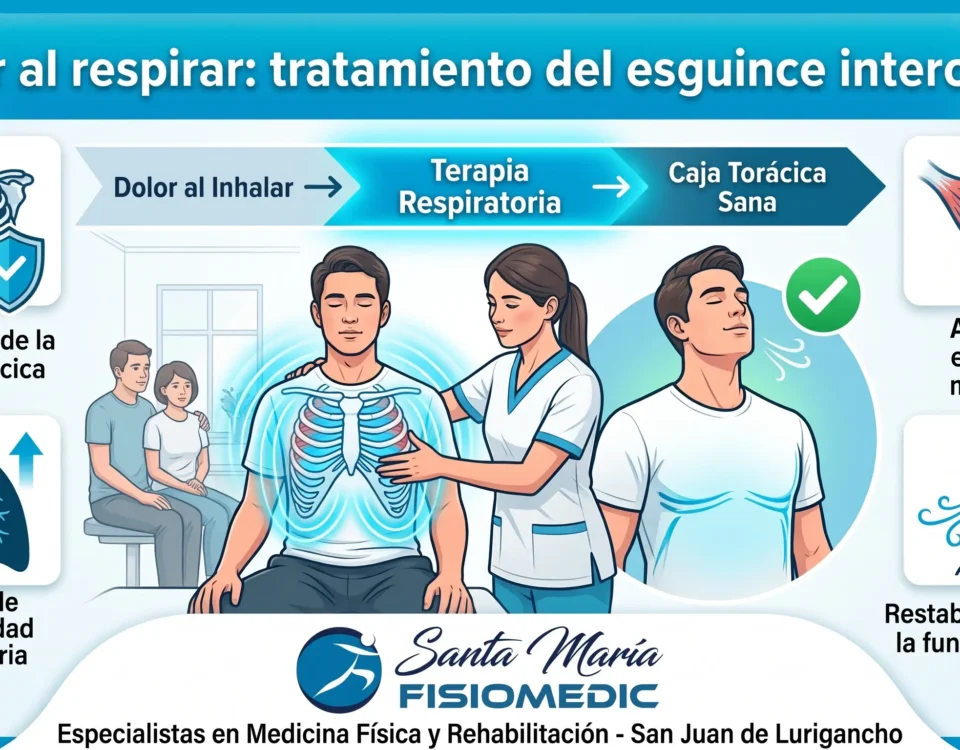 Dolor al respirar: tratamiento del esguince intercostal