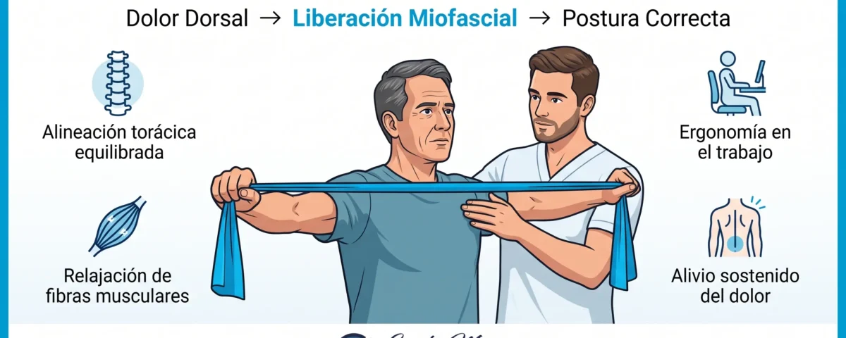 Dolor entre los omóplatos: fisioterapia para aliviarlo
