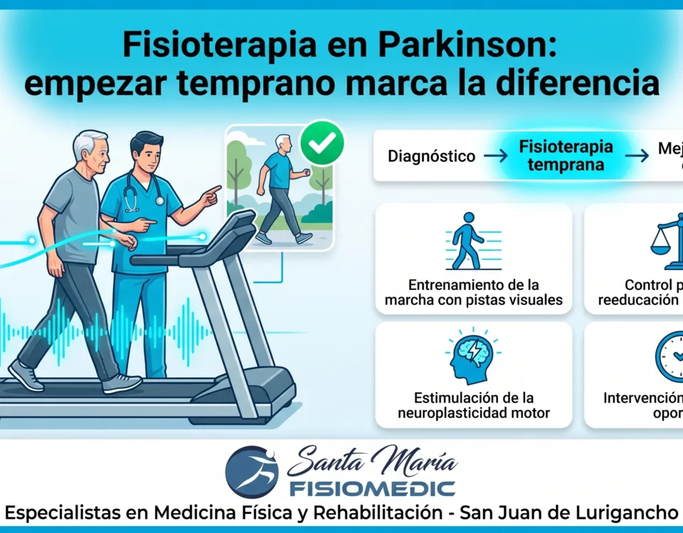 Fisioterapia en Parkinson: empezar temprano marca la diferencia
