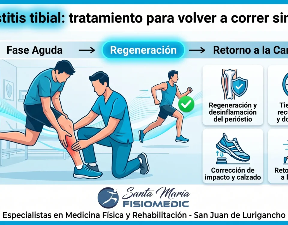 Periostitis tibial: tratamiento para volver a correr sin dolor