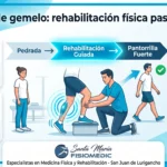 Rotura de gemelo: rehabilitación física paso a paso